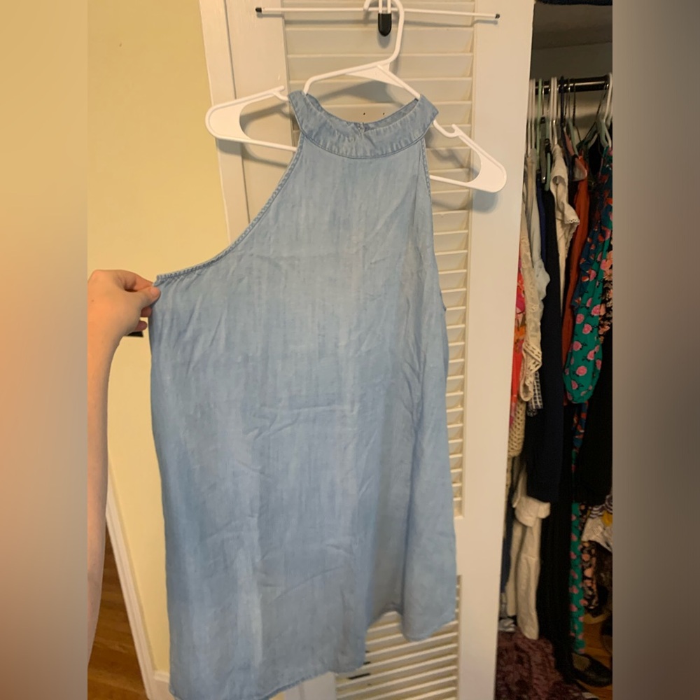 Cloth and Stone Chambray Dress L